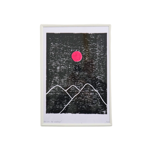 Astre sur le Montagne  Rouge